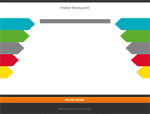 Tablet Screenshot of meta-forex.com